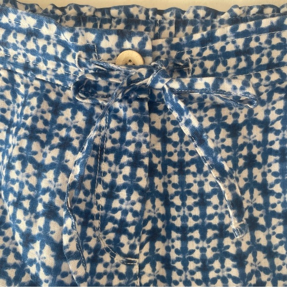 Tommy Bahama blue print pull-on drawstring shorts 37196 - Picture 3 of 8